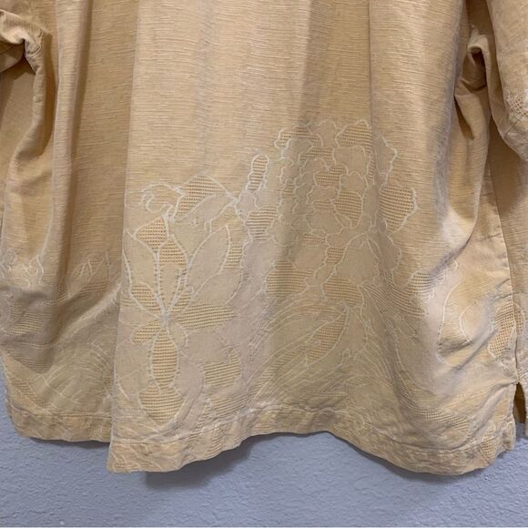 JAMAIKA JAXX Silk Hawaiian Shirt Men’s XXL Gold Shirt Men’s XXL Short Sleeve. - Picture 7 of 13